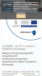 Mobile Screenshot of kezmu.hu